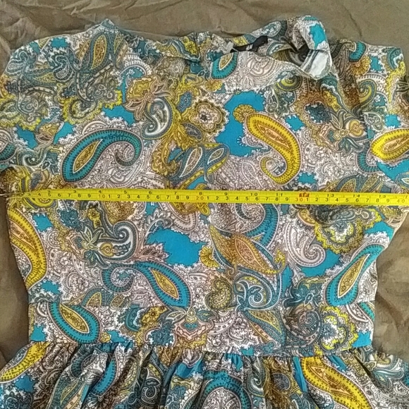 H&M Paisley Dress 8 - Picture 6 of 6